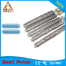 high quality SUS304 finned heater tubular heating element with fin used in heat exchanger